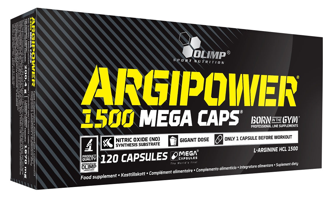 Argi Power 1500, Mega Caps - 120 caps