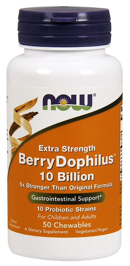 BerryDophilus, 10 Billion (Extra Strength) - 50 chewables