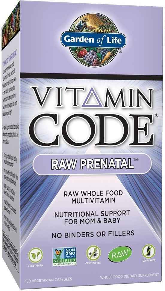 Vitamin Code Raw Prenatal - 180 vcaps