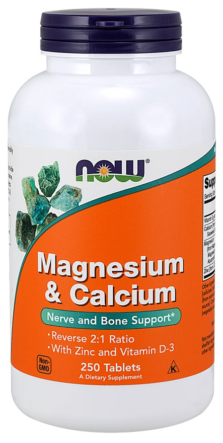 Magnesium & Calcium with Zinc and Vitamin D3 - 250 tablets