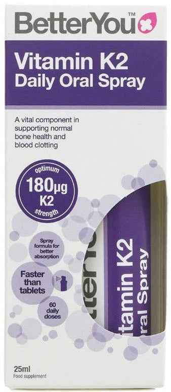 Vitamin K2 Oral Daily Oral Spray - 25 ml.