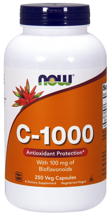 Vitamin C-1000 with 100mg Bioflavonids - 250 vcaps