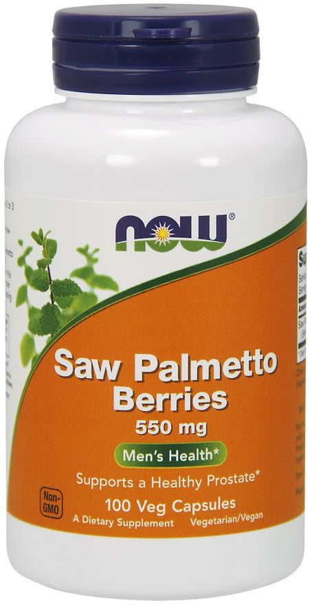 Saw Palmetto Berries, 550mg - 100 vcaps