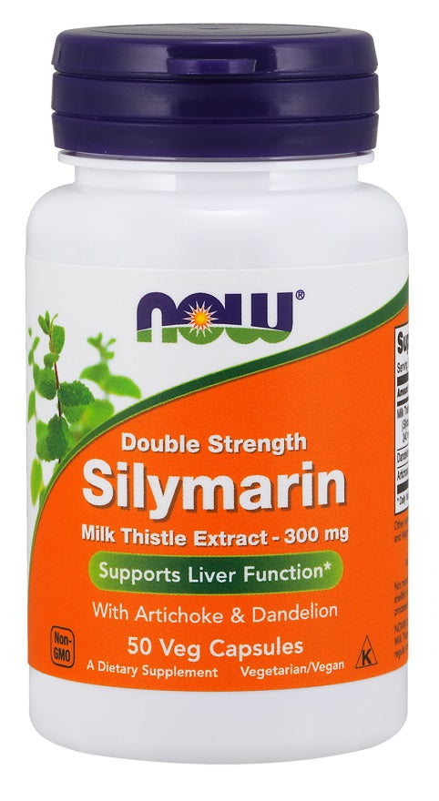Silymarin with Artichoke & Dandelion, 300mg - 50 vcaps