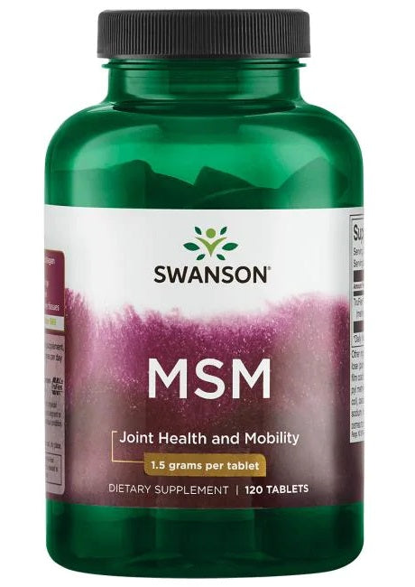 MSM Methylsulfonylmethane, 3000mg - 120 tabs