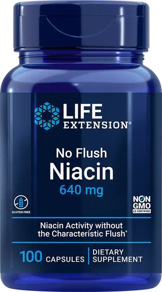 No Flush Niacin, 800mg - 100 caps