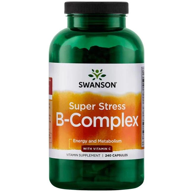 Super Stress B-Complex with Vitamin C - 240 caps