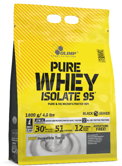 Pure Whey Isolate 95, Vanilla Ice Cream - 1800g