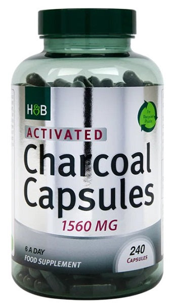 Activated Charcoal, 1560mg - 240 caps