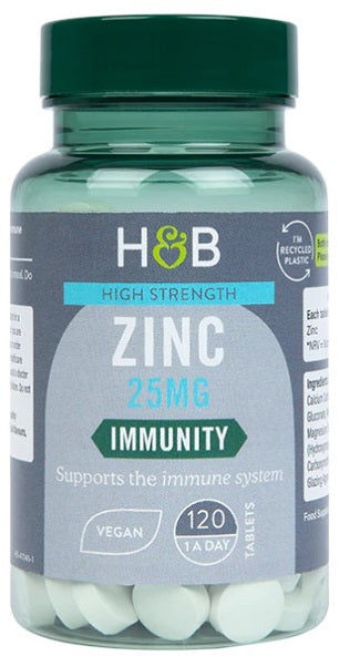 High Strength Zinc, 25mg - 120 tabs