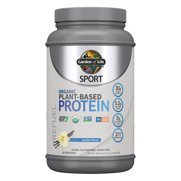 Sport Plant-Based Protein, Vanilla - 806g