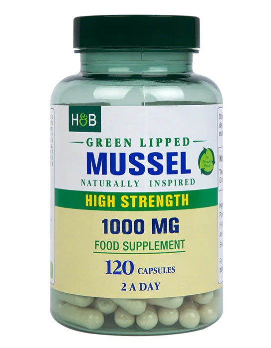 Green Lipped Mussel, 1000mg - 120 caps
