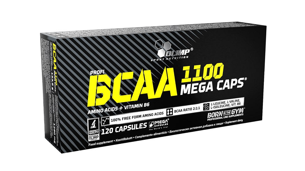BCAA Mega Caps - 120 caps