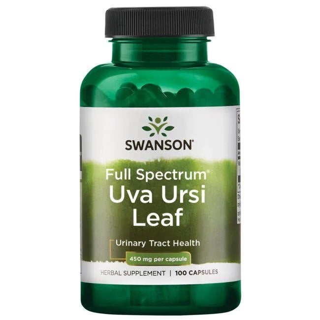 Uva Ursi Leaf, 450mg - 100 caps