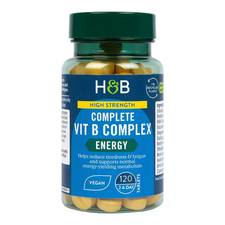 High Strength Complete Vit B Complex - 120 tabs