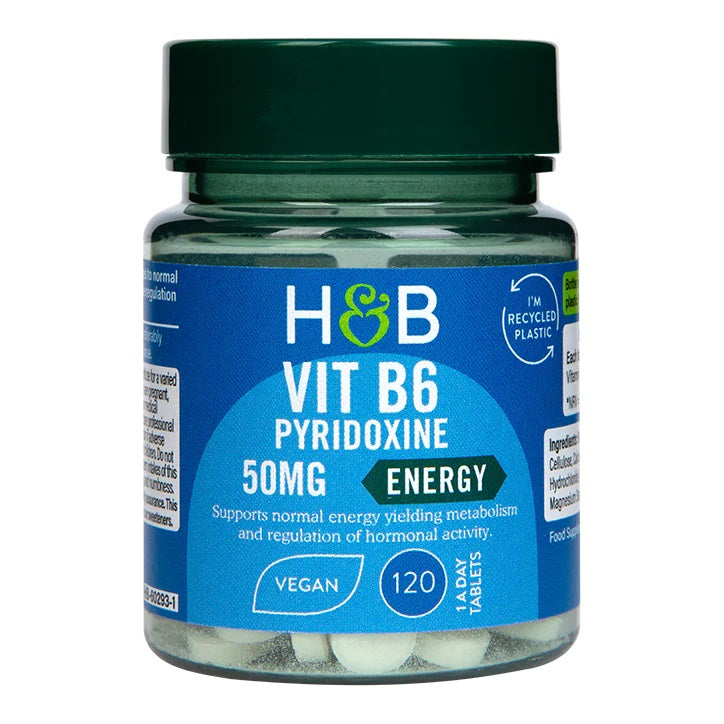 Vitamin B6, 50mg - 120 tabs