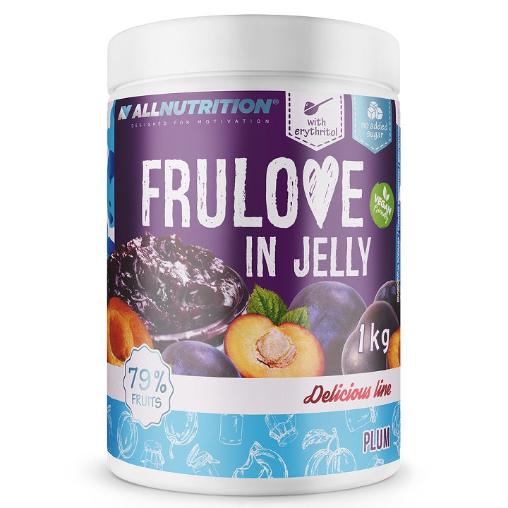 Frulove In Jelly Allnutrition – Gelée saveur prune, 1 kg