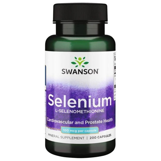 Selenium (L-Selenomethionine), 100mcg - 200 caps