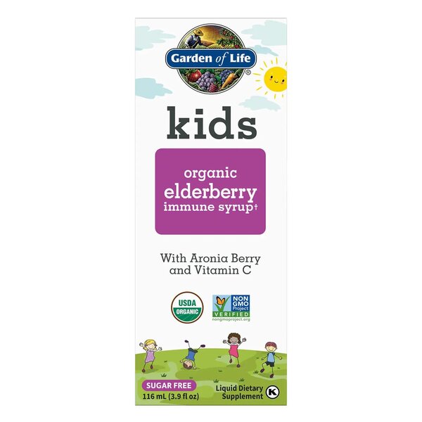 Kids Elderberry Immune Syrup - 116 ml.