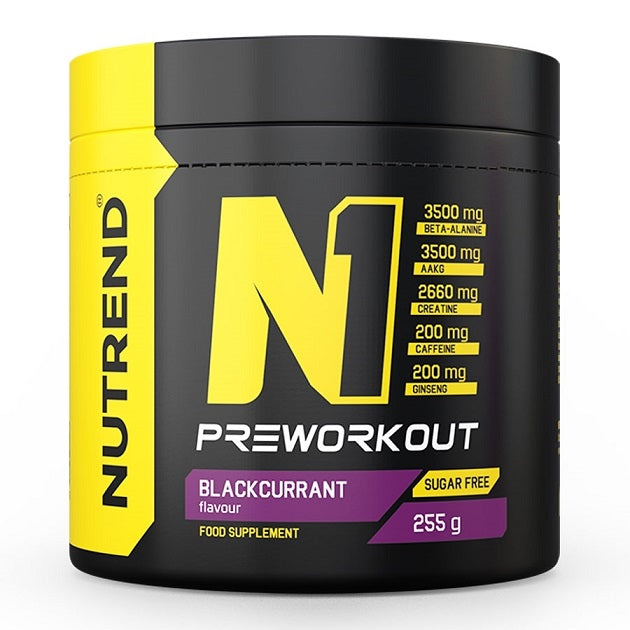 N1 Pre-Workout, Blackcurrant - 255g