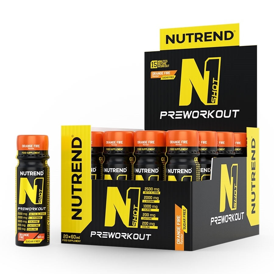 N1 Shot, Orange - 20 x 60 ml.