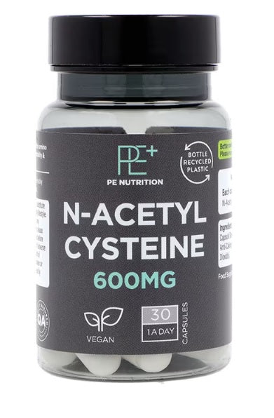 PE Nutrition N-Acetyl Cysteine, 600mg - 30 vcaps