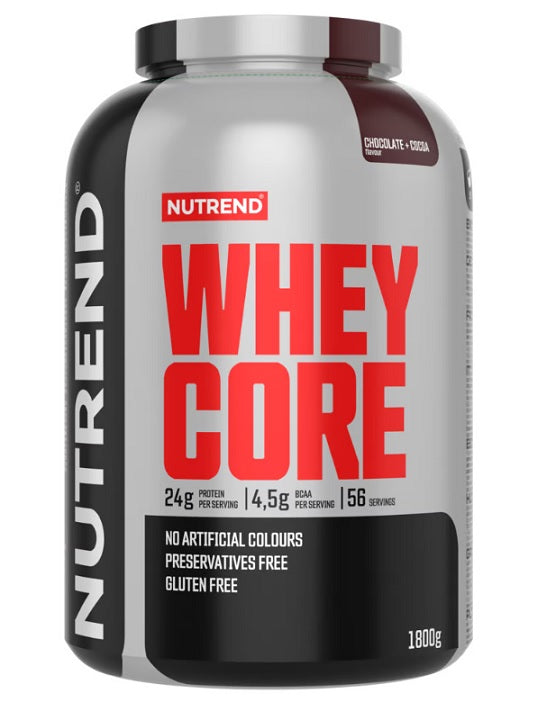 Whey Core, Chocolate + Cocoa - 1800g