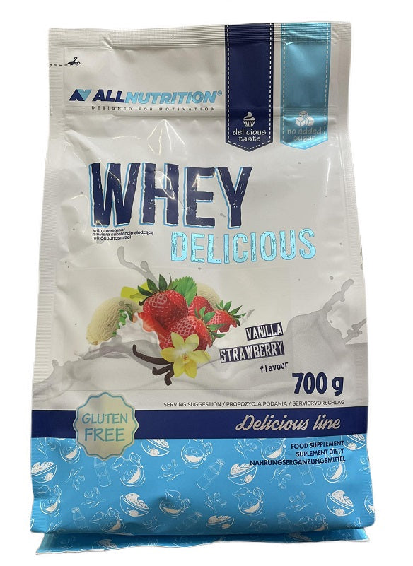 Whey Delicious, Vanilla Strawberry - 700g