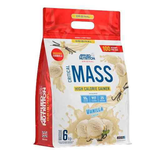 Critical Mass - Original Applied Nutrition – Gainer saveur vanille, 6 kg