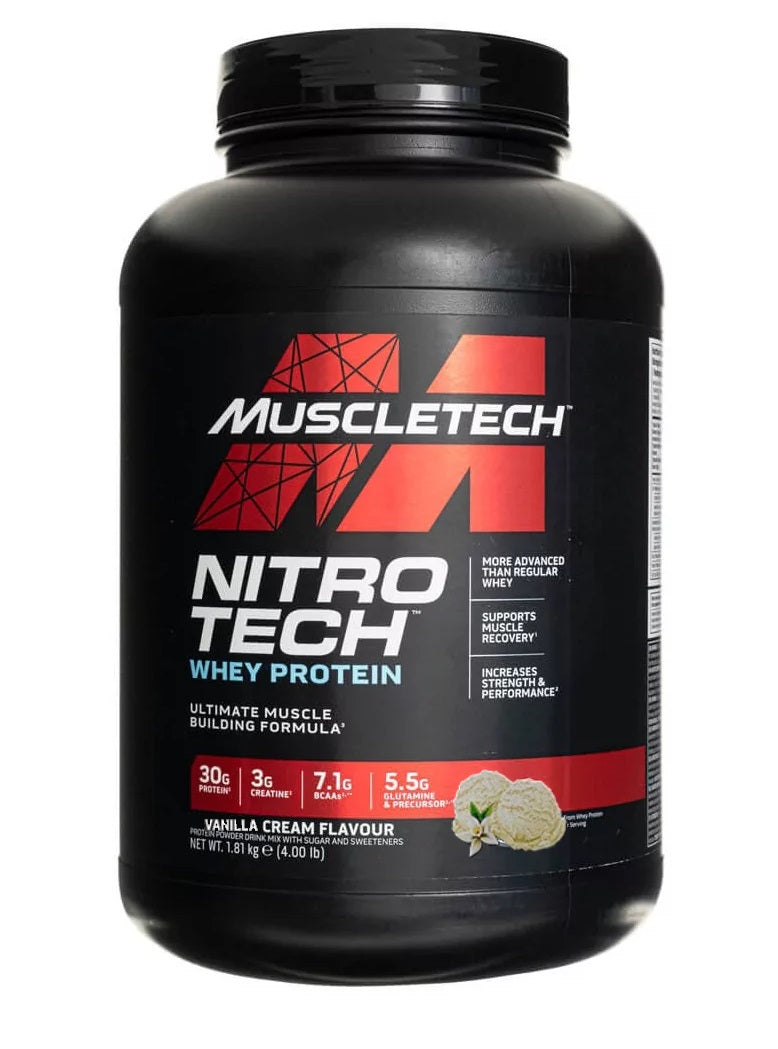 Nitro-Tech, Vanilla - 1800g