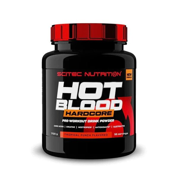 Hot Blood Hardcore, Guarana - 700g