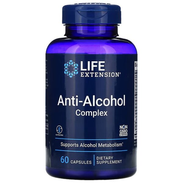Anti-Alcohol HepatoProtection Complex - 60 vcaps