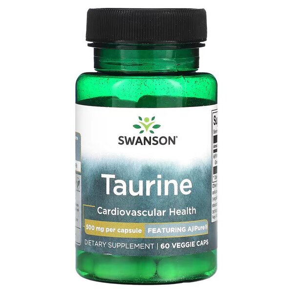 AjiPure Taurine, 500mg - 60 vcaps