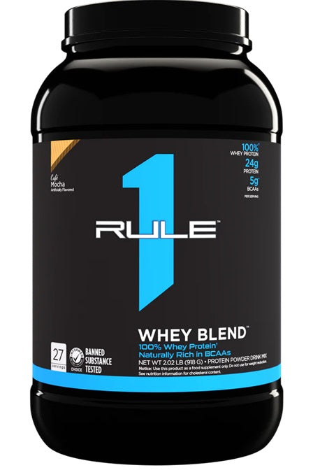 R1 Whey Blend, Cafe Mocha - 918g