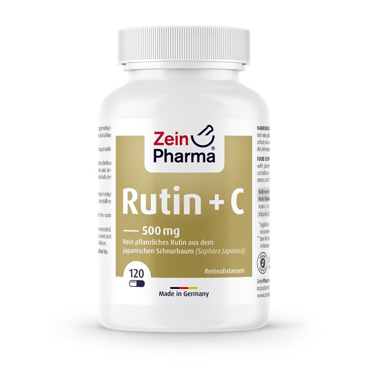 Ruitn + C, 500mg - 120 vcaps