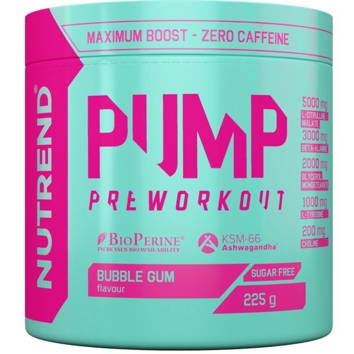 Pump Pre-Workout, Bubble Gum - 225g