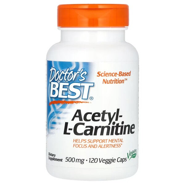 Acetyl L-Carnitine with Biosint Carnitines, 500mg - 120 vcaps