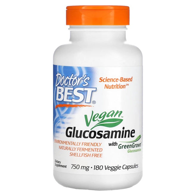 Vegan Glucosamine Sulfate with GreenGrown, 750mg - 180 vcaps