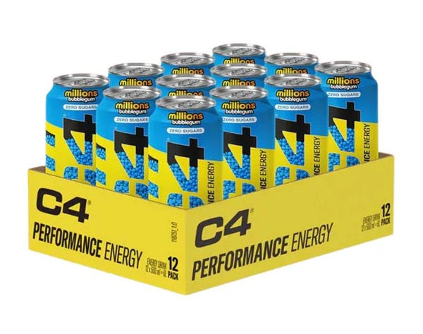 C4 Performance Energy, Millions Bubblegum - 12 x 500 ml.
