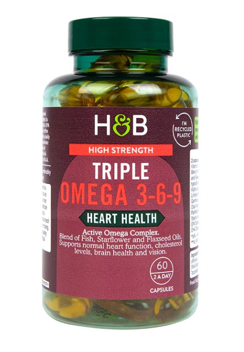 High Strength Triple Omega 3-6-9 - 60 caps