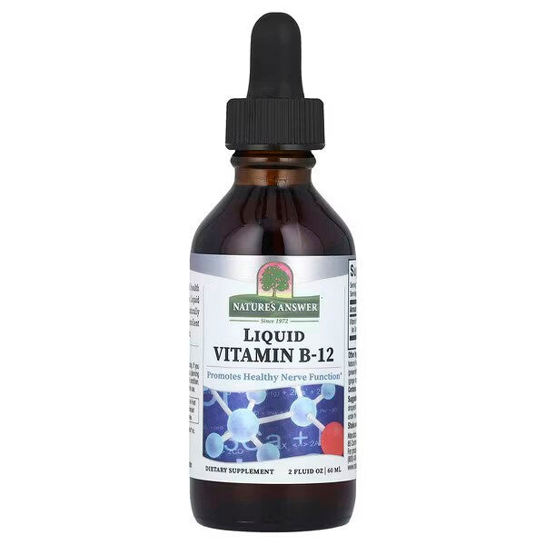 Liquid Vitamin B-12, 1000mcg - 60 ml.