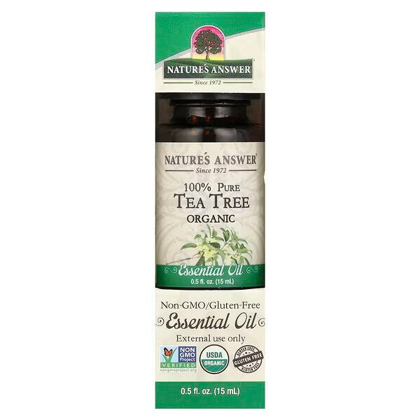100% Pure Tea Tree Essential Oil - 15 ml.