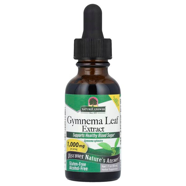Gymnema Leaf Extract, 1000mg - 30 ml.