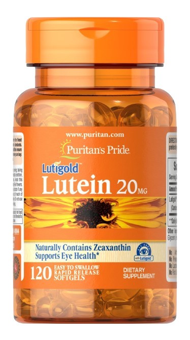 Lutein, 20mg - 120 softgels