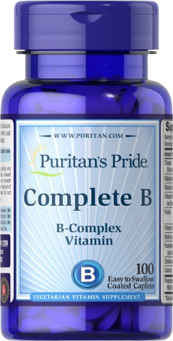 Vitamin B-Complex - 100 caplets