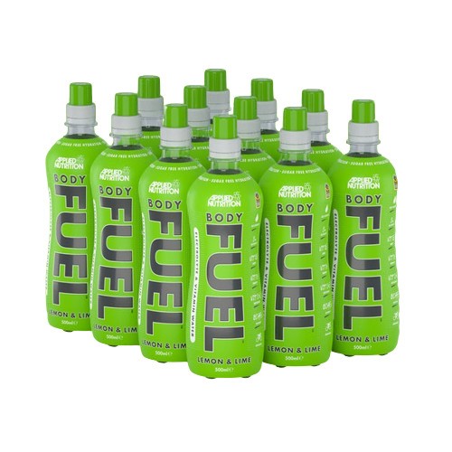 Bodyfuel Electrolyte & Vitamin Water, Lemon & Lime - 12 x 500 ml.