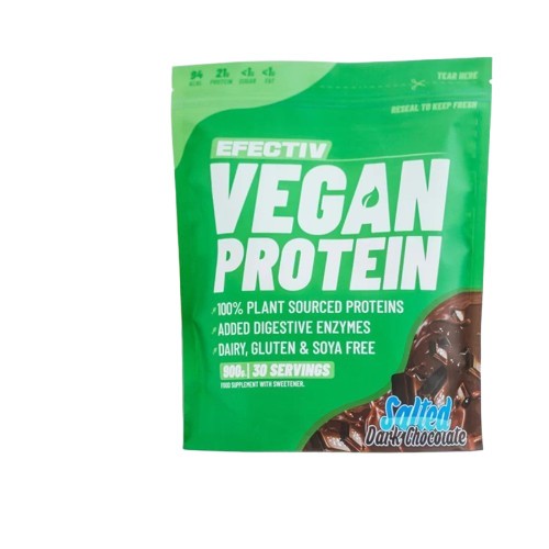 Vegan Protein Bag, Salted Dark Chocolate - 900g