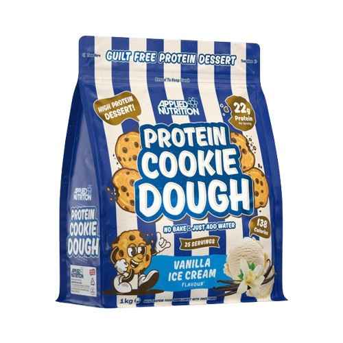 Protein Cookie Dough Dessert Applied Nutrition – Snack protéiné saveur glace à la vanille, 1 kg