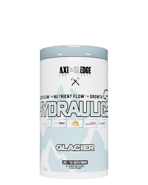 Hydraulic V2 Non-Stim Pre-Workout, Glacier - 452g