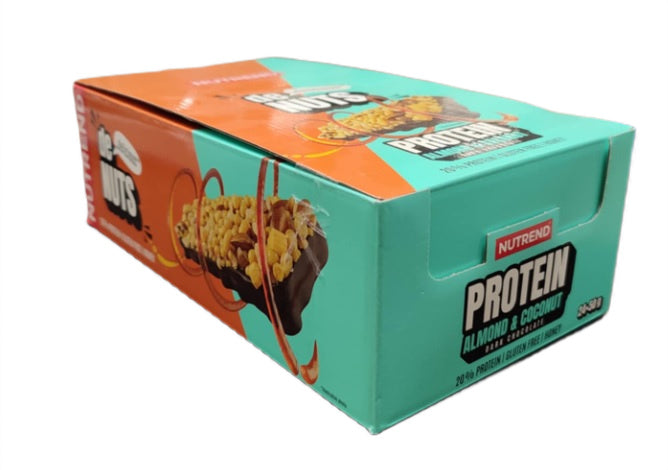 Denuts Protein Bar, Almond & Coconut - 24 x 50g